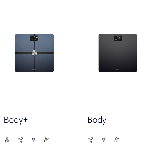 ノキア･ジャパン NOKIA WBS05[ヘルスメーター Body ＋ ] Withings (WBS05-White-All-Inter) Smart Body Composition Wi